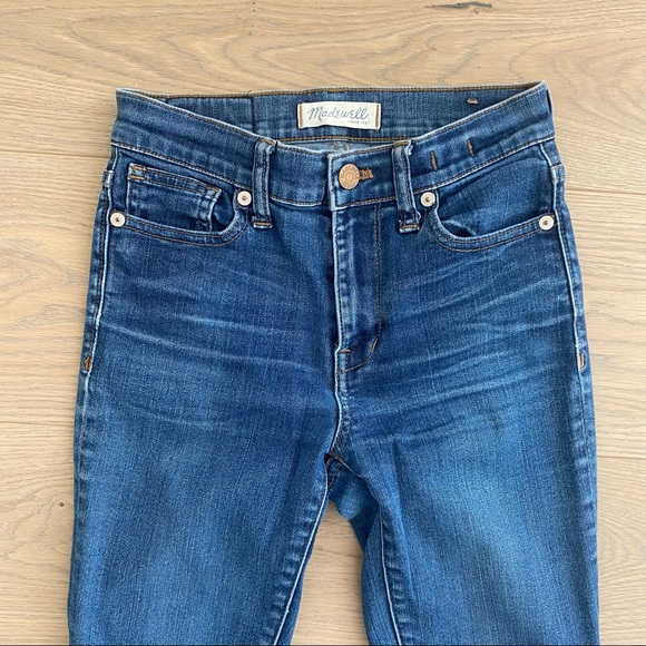 Madewell high rise skinny jeans 24 - Picture 4 of 5